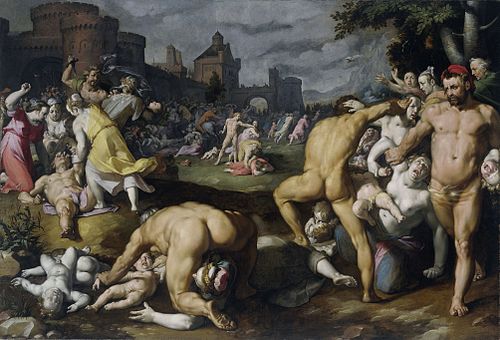 Le Massacre des Innocents, 1590, Cornelis Cornelisz van Haarlem