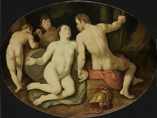 Venus and Mars, 1628, Cornelis Cornelisz van Haarlem