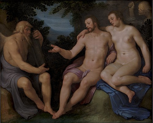 Allegory on the Brevity of Life, 1617, Cornelis Cornelisz van Haarlem