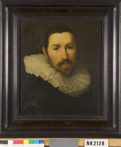 Portrait of a man, 1595, Cornelis van Haarlem
