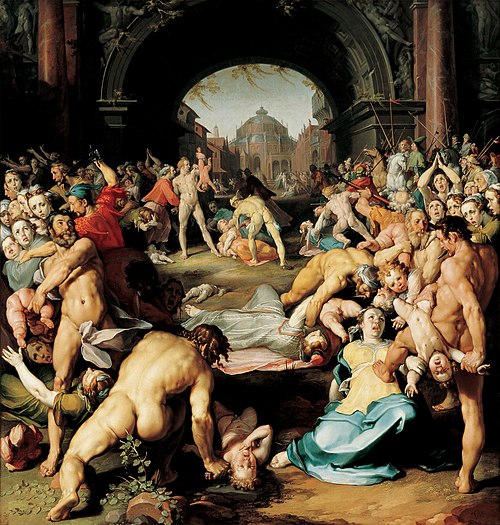The Massacre of the Innocents, 1591, Cornelis van Haarlem