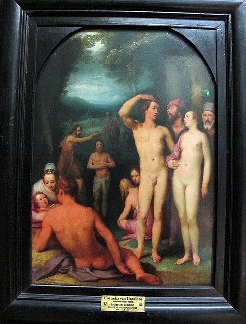 The Baptism of Christ, 1601, Cornelis van Haarlem