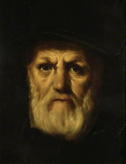 Portrait of Dirck Volckertsz. Coornhert, 1618, Cornelis van Haarlem