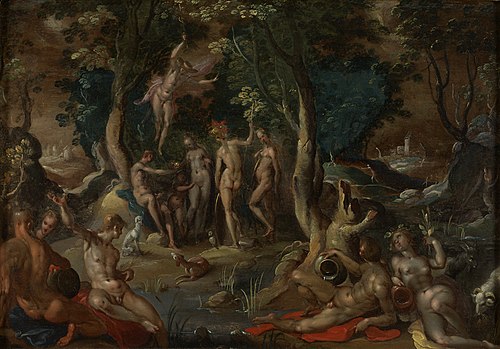 The Judgment of Paris, 1590, Cornelis van Haarlem