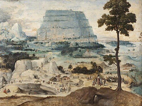 Building the Tower of Babel, , Joachim Patinier