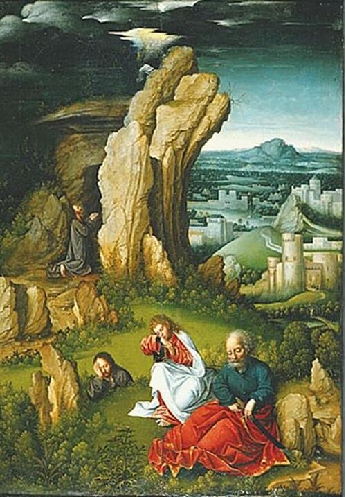 Christ in the Garden of Gethsemane, 1512, Joachim Patinier