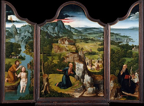 La Pénitence de Saint Jerôme, 1513, Joachim Patinier