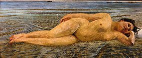 Am Strande, 1890, Max Klinger