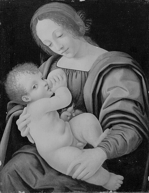 Madonna and Child, or Nursing Madonna, 1500, Giovanni Antonio Boltraffio