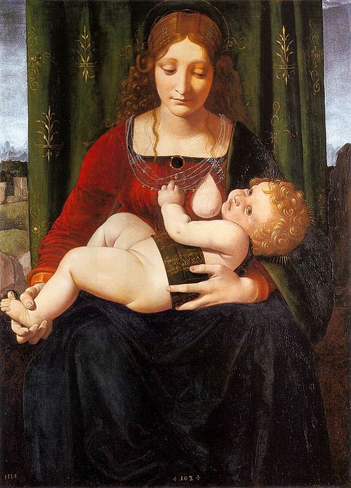 The Virgin and Child, 1493, Giovanni Antonio Boltraffio