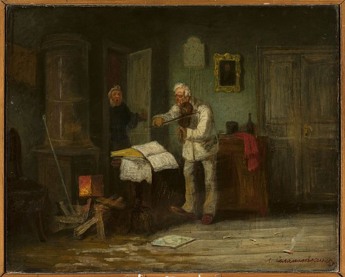 Un violoniste., 1801, Leonid Solomatkine