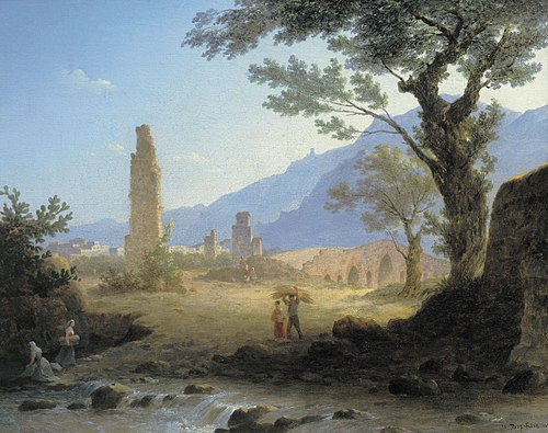 Paysage italien, 1847, Maxime Vorobiov