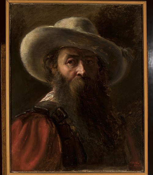 Portrait of a man, 1874, Maurycy Gottlieb