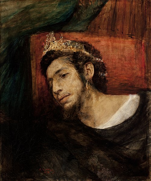 Autoportrait, 1876, Maurycy Gottlieb
