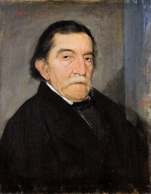 Portret Ignacego Kurandy, 1878, Maurycy Gottlieb