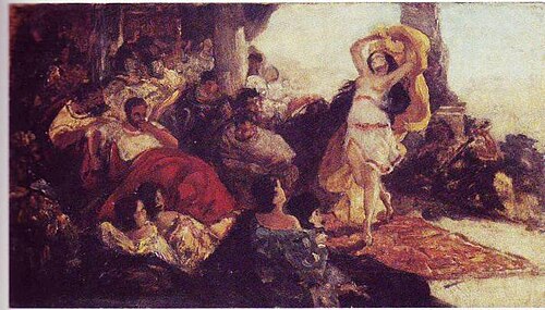 La Dance de Salomé, 1879, Maurycy Gottlieb