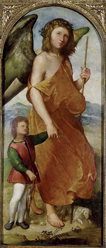 Tobias and the Angel, 1521, Altobello Melone