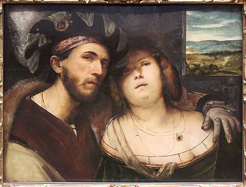 Ein Liebespaar, 1525, Altobello Melone