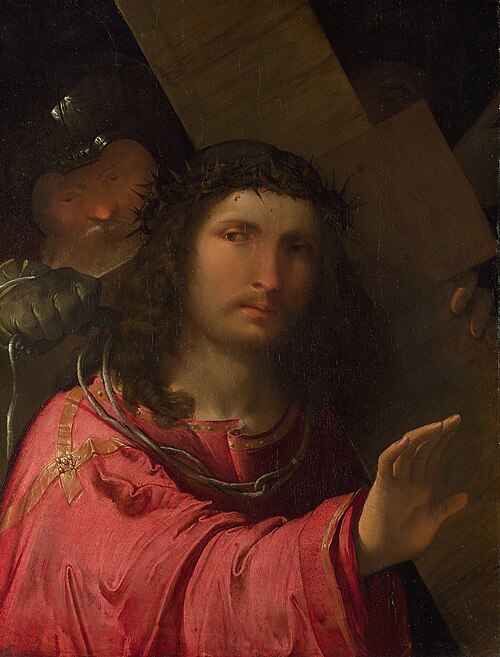 Le portement de croix, 1515, Altobello Melone