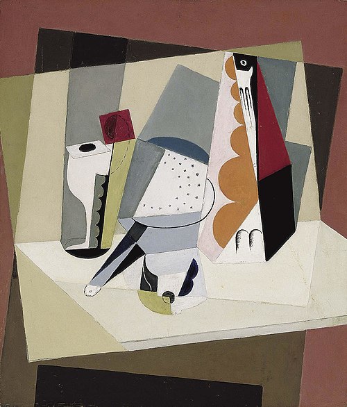 Nature morte cubiste (Cubist Still Life), 1917, María Blanchard