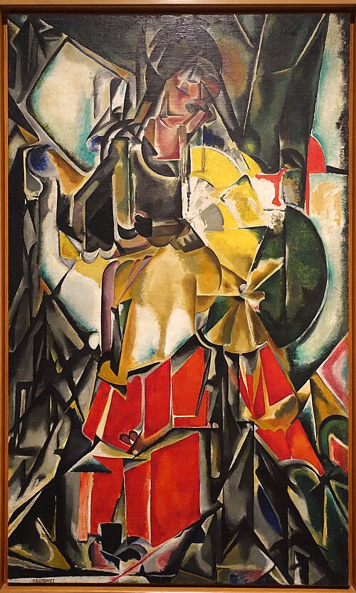 Mujer con abanico (Woman with a Fan), 1916, María Blanchard