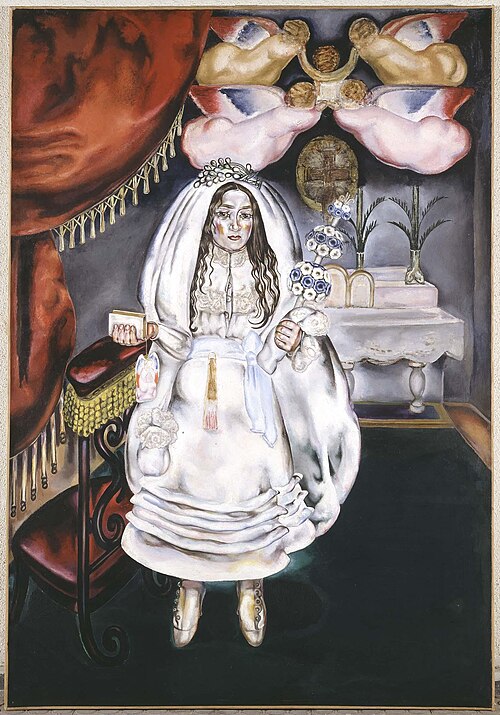 La comulgante (Girl at Her First Communion), 1914, María Blanchard