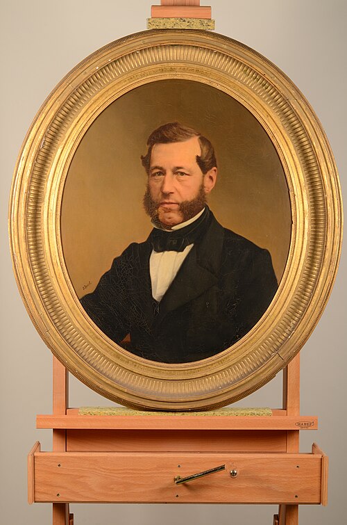 Portret van J. Ripping, , Jacob Spoel