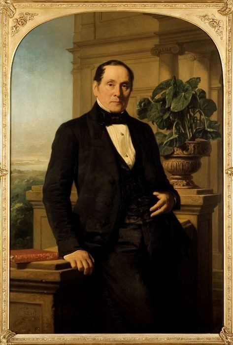 Portret van Bernardus Ewoud Cankrien, 1853, Jacob Spoel