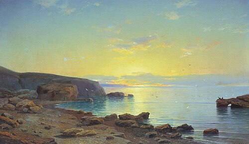 The Marine view, 1881, Rufin Sudkovsky
