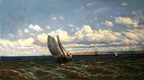 The Ochakov Shore, 1870, Rufin Sudkovsky