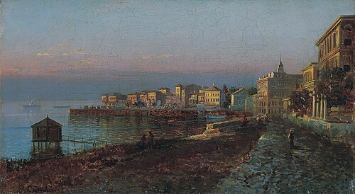 Seashore, 1885, Rufin Sudkovsky