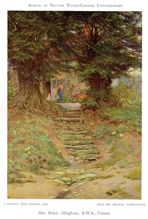 A Cottage Near Crocken Hill, 1905, Helen Allingham