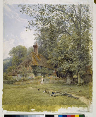 Valewood Farm, Haselemere, Surrey, 1890, Helen Allingham