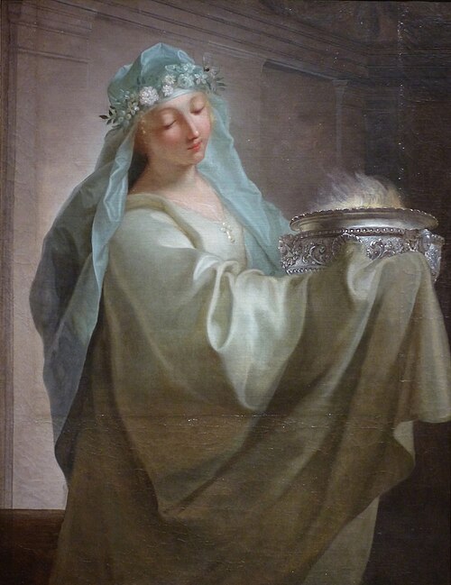 Vestale portant le feu sacré, 1728, Jean Raoux