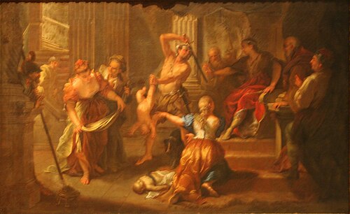 Le Jugement de Salomon, 1710, Jean Raoux