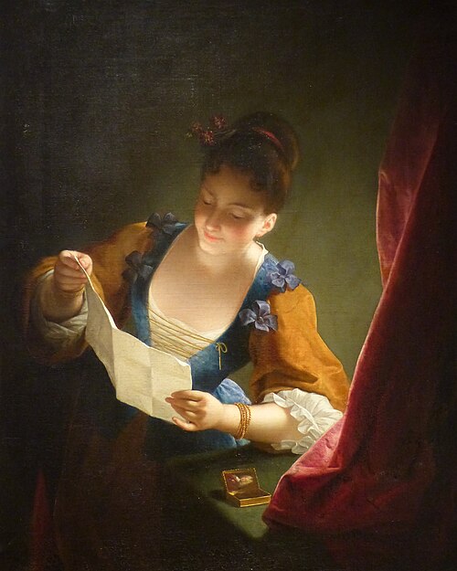 La Liseuse, 1722, Jean Raoux