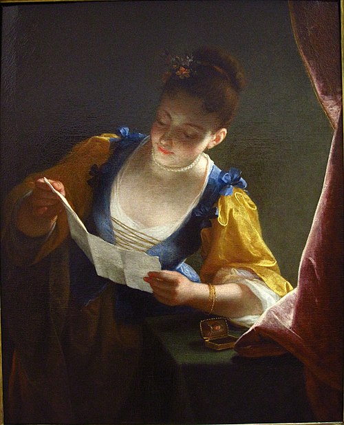 La Liseuse, 1701, Jean Raoux