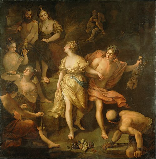 Orpheus and Eurydice, 1709, Jean Raoux