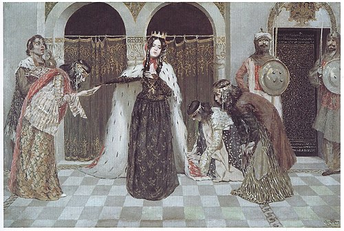 Le Retour de la reine Isabelle d’Arménie, 1909, Vardges Sureniants