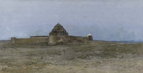 Hripsime monastery, 1897, Vardges Sureniants
