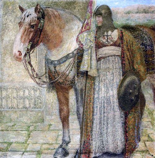 The knight woman, 1909, Vardges Sureniants