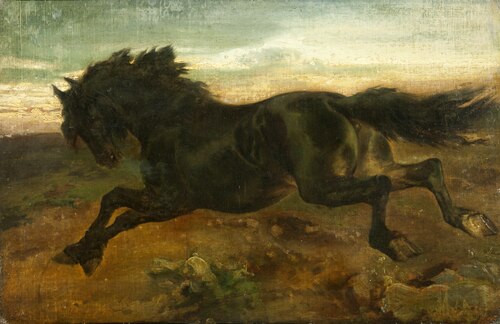 Galloping Horse, 1846, Carl Wahlbom
