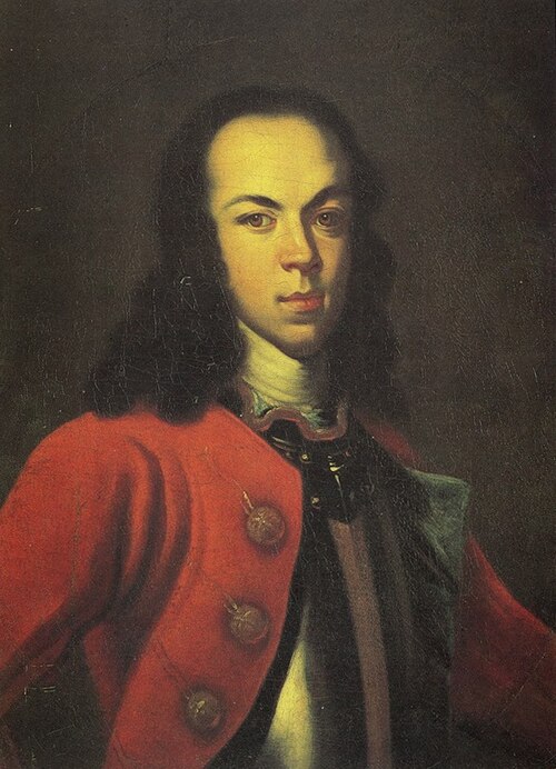 Zarewitsch Alexeij Petrowitsch, 1710, Johann Gottfried Tannauer