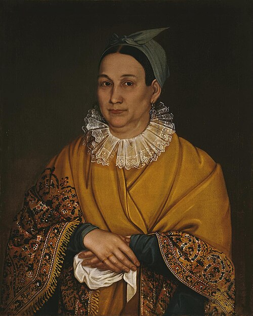 Portrait of a Merchant's Wife, 1836, Ivan Tarkhanov