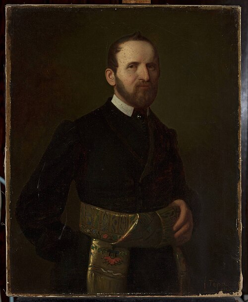 Portrait of Antoni Bałutowski, 1864, Franciszek Tepa