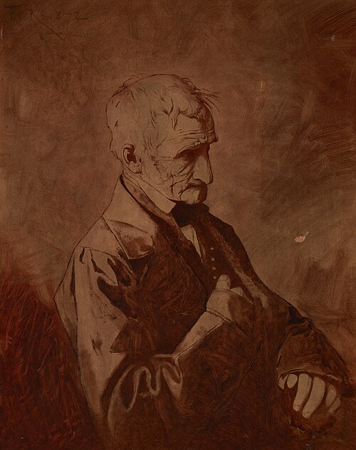 Portrait of Artist’s Father, 1872, Franciszek Tepa
