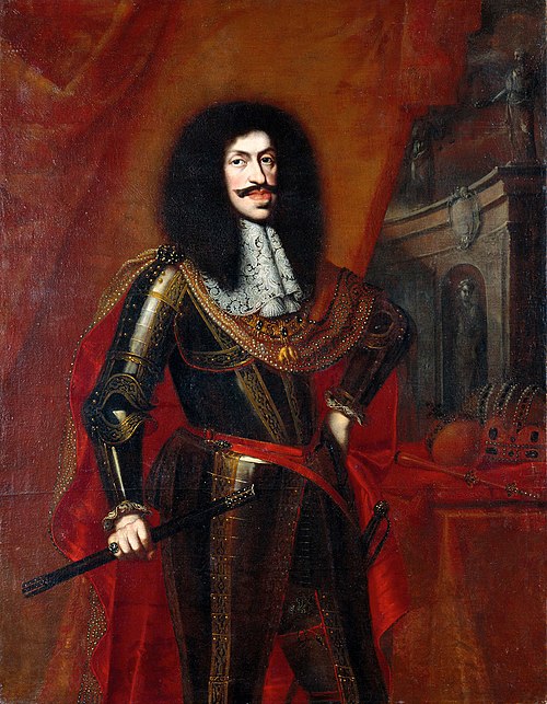 Portrait of Leopold I (1640-1705), Holy Roman Emperor, 1672, Benjamin von Block