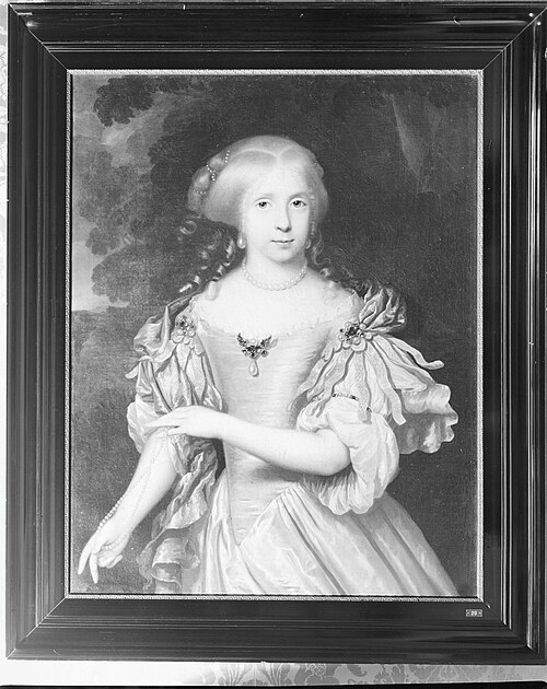 Portrait of Geertruid Anna van Wassenaer (1659-1694), 1669, Pieter Nason