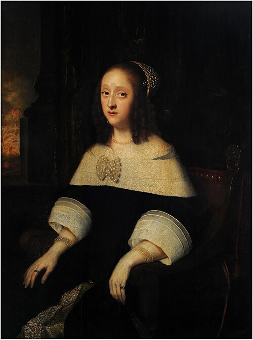 Retrato de dama, 1652, Pieter Nason