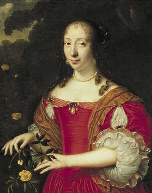 Portrait d'une femme, 1668, Pieter Nason